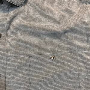 Kuhl Optimizr Mens XL X-Large Short Sleeve Button Up Shirt Tapered Fit